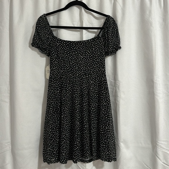 Altar’d state Black and White Polka Dot Women's Dress - Picture 6 of 6